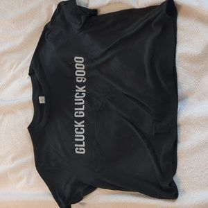 Call Her Daddy Gluck Gluck 9000 Crop Top - Size Small